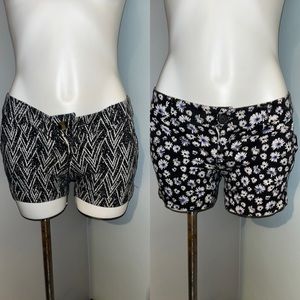 Lot of 2 NWOT American Eagle midi stretch shorts